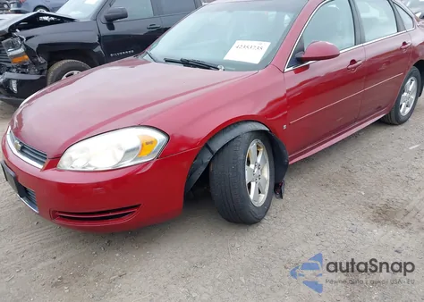 2009 Chevrolet Impala Lt из США, поврежденный, VIN 2G1WT57N591132875